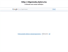Tablet Screenshot of digomoda.stylers.hu